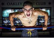 24 May 2017; Michael Conlan poses for a portrait following a media workout session in Chicago, USA. Photo by Mikey Williams/Top Rank/Sportsfile.