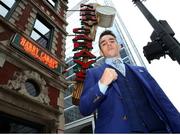 24 May 2017; Michael Conlan poses for a portrait following a press conference in Chicago, USA. Photo by Mikey Williams/Top Rank/Sportsfile.