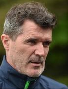 25 May 2017; Republic of Ireland assistant manager Roy Keane speaking to media during squad training at Fota Island in Cork. Photo by Eóin Noonan/Sportsfile