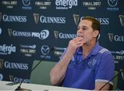 26 May 2017; Munster director of rugby Rassie Erasmus during the Guinness PRO12 Final Press Conference at the Aviva Stadium in Dublin. Photo by Sam Barnes/Sportsfile