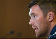 26 May 2017; Peter O’Mahony of Munster speaking during the Guinness PRO12 Final Press Conference at the Aviva Stadium in Dublin. Photo by Sam Barnes/Sportsfile
