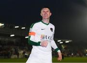 26 May 2017; John Dunleavy of Cork City celebrates after the final whistle during the SSE Airtricity League Premier Division match between Cork City and Shamrock Rovers at Turners Cross, in Cork.  Photo by Eóin Noonan/Sportsfile