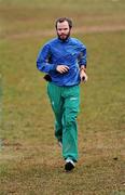 10 December 2011; Gary Thornton, who will represent Ireland in the Senior Men's race, trains on the course ahead of the 18th SPAR European Cross Country Championships on Sunday. Velenje, Slovenia. Picture credit: Stephen McCarthy / SPORTSFILE