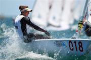 10 December 2011; Annalise Murphy, Ireland, in action during the Laser Radial Class in the 2011 ISAF Sailing World Championships. Perth, Australia. Pictre credit; Richard Langdon / SPORTSFILE