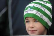 10 December 2011; A young Connacht fan watches the game. Heineken Cup, Pool 6, Round 3, Connacht v Gloucester, Sportsground, Galway. Picture credit: Pat Murphy / SPORTSFILE