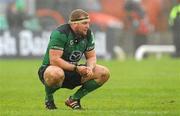 10 December 2011; Brett Wilkinson, Connacht, shows his disapointment after defeat against Gloucester. Heineken Cup, Pool 6, Round 3, Connacht v Gloucester, Sportsground, Galway. Picture credit: Pat Murphy / SPORTSFILE