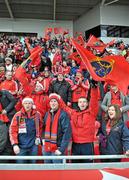 10 December 2011; Munster supporters before the game. Heineken Cup, Pool 1, Round 3, Scarlets v Munster, Parc Y Scarlets, Llanelli, Wales. Picture credit: Diarmuid Greene / SPORTSFILE