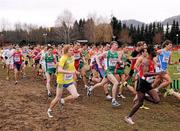 11 December 2011; Irish athletes David Flynn and David Fitzmaurice, left, of centre, in action during the Men's U23 event at the 18th SPAR European Cross Country Championships 2011. Velenje, Slovenia. Picture credit: Stephen McCarthy / SPORTSFILE