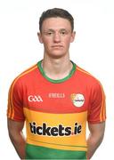 25 May 2017; Sean Bambrick of Carlow. Carlow Football Squad Portraits 2017 at O'Moore Park in Portlaoise, Co Laois. Photo by Eóin Noonan/Sportsfile