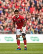20 May 2017; Francis Saili of Munster during the Guinness PRO12 semi-final between Munster and Ospreys at Thomond Park in Limerick. Photo by Diarmuid Greene/Sportsfile