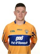 26 May 2017; David Reidy of Clare. Clare Hurling Squad Portraits 2017 at the Clare GAA centre of excellence in Caherlohan, Co. Clare. Photo by Diarmuid Greene/Sportsfile