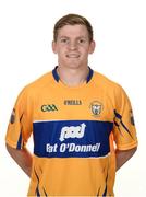 26 May 2017; Padraic Collins of Clare. Clare Hurling Squad Portraits 2017 at the Clare GAA centre of excellence in Caherlohan, Co. Clare. Photo by Diarmuid Greene/Sportsfile