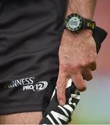 20 May 2017; A general view of a match official during the Guinness PRO12 semi-final between Munster and Ospreys at Thomond Park in Limerick. Photo by Diarmuid Greene/Sportsfile