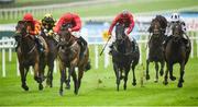 27 May 2017; Gordon Lord Byron, third from left, with Chris Hayes up, on their way to winning the Weatherbys Ireland Greenlands Stakes at Tattersalls Irish Guineas Festival at The Curragh, Co Kildare. Photo by Cody Glenn/Sportsfile
