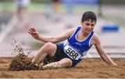 27 May 2017; Michael McGonagle of Finn Valley A.C. Co. Donegal competing in the boy's U14 Combined Event event during Day 1 of the Irish Life Health National Combined Event Championships at Morton Stadium in Santry, Co Dublin. Photo by Eóin Noonan/Sportsfile