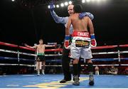 26 May 2017; Michael Conlan during his bout against Alfredo Chanez at the UIC Pavilion in Chicago, USA. Photo by Mikey Williams/Top Rank/Sportsfile