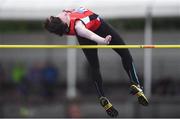 27 May 2017; Claire Dougherty of City of Derry AC Spartans competing in the senior womens combined event during Day 1 of the Irish Life Health National Combined Event Championships at Morton Stadium in Santry, Co Dublin. Photo by Eóin Noonan/Sportsfile