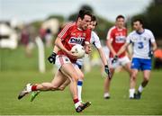 27 May 2017; John O'Rourke of Cork in action against Aidan Trihy of Waterford during the Munster GAA Football Senior Championship Quarter-Final match between Waterford and Cork at Fraher Field in Dungarvan, Co Waterford. Photo by Matt Browne/Sportsfile