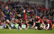 27 May 2017; Francis Saili of Munster is tackled by Scott Williams of Scarlets during the Guinness PRO12 Final between Munster and Scarlets at the Aviva Stadium in Dublin. Photo by Diarmuid Greene/Sportsfile