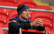 11 December 2011; Leinster A assistant coach Girvan Dempsey during the game. British & Irish Cup, Llanelli v Leinster A, Parc Y Scarlets, Llanelli, Wales. Picture credit: Diarmuid Greene / SPORTSFILE