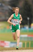 11 December 2011; Fionnuala Britton, Ireland, on her way to victory in the Senior Women's event at the 18th SPAR European Cross Country Championships 2011. Velenje, Slovenia. Picture credit: Stephen McCarthy / SPORTSFILE