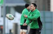 15 December 2011; Connacht's Miah Nikora in action during squad training ahead of their Heineken Cup, Pool 6, Round 4, match against Gloucester on Saturday. Connacht Rugby Squad Training, Sportsground, Galway. Picture credit: Diarmuid Greene / SPORTSFILE