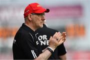 28 May 2017; Tyrone manager Mickey Harte during the Ulster GAA Football Senior Championship Quarter-Final match between Derry and Tyrone at Celtic Park in Derry. Photo by Ramsey Cardy/Sportsfile