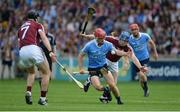28 May 2017; Niall McMurrow of Dublin in action against Paul Killeen of Galway during the Leinster GAA Hurling Senior Championship Quarter-Final match between Galway and Dublin at O'Connor Park, in Tullamore, Co. Offaly. Photo by Daire Brennan/Sportsfile