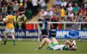28 May 2017; Cormac Coyne of London reacts following his side's defeat during the Connacht GAA Football Senior Championship Quarter-Final match between London and Leitrim at McGovern Park, in Ruislip, London, England.   Photo by Seb Daly/Sportsfile