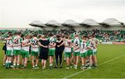 28 May 2017; London players following the Connacht GAA Football Senior Championship Quarter-Final match between London and Leitrim at McGovern Park, in Ruislip, London, England. Photo by Seb Daly/Sportsfile