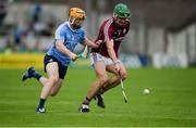 28 May 2017; David Burke of Galway in action against Ben Quinn of Dublin during the Leinster GAA Hurling Senior Championship Quarter-Final match between Galway and Dublin at O'Connor Park, in Tullamore, Co. Offaly. Photo by Daire Brennan/Sportsfile