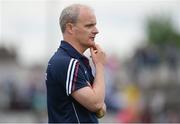 28 May 2017; Galway manager Micheál Donoghue during the Leinster GAA Hurling Senior Championship Quarter-Final match between Galway and Dublin at O'Connor Park, in Tullamore, Co. Offaly. Photo by Daire Brennan/Sportsfile