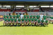 28 May 2017; The Limerick squad ahead of the Munster GAA Football Senior Championship Quarter-Final between Clare and Limerick at Cusack Park in Ennis, Co. Clare. Photo by Diarmuid Greene/Sportsfile