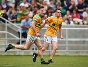 28 May 2017; Ronan Kennedy of Leitrim celebrates after scoring his side's third goal of the game during the Connacht GAA Football Senior Championship Quarter-Final match between London and Leitrim at McGovern Park, in Ruislip, London, England. Photo by Seb Daly/Sportsfile