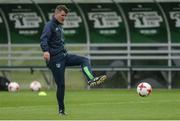29 May 2017; Republic of Ireland assistant manager Roy Keane during squad training at the FAI National Training Centre in Abbotstown, Co Dublin. Photo by Piaras Ó Mídheach/Sportsfile
