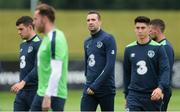 29 May 2017; Shane Duffy of Republic of Ireland during squad training at the FAI National Training Centre in Abbotstown, Co Dublin. Photo by Piaras Ó Mídheach/Sportsfile