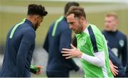 29 May 2017; Richard Keogh of Republic of Ireland during squad training at the FAI National Training Centre in Abbotstown, Co Dublin. Photo by Piaras Ó Mídheach/Sportsfile