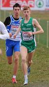 11 December 2011; Ruairi Finnegan, Ireland, in action during the Junior Men's event at the 18th SPAR European Cross Country Championships 2011. Velenje, Slovenia. Picture credit: Stephen McCarthy / SPORTSFILE