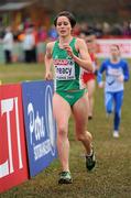 11 December 2011; Sara Treacy, Ireland, in action during the U23 Women's event at the 18th SPAR European Cross Country Championships 2011. Velenje, Slovenia. Picture credit: Stephen McCarthy / SPORTSFILE
