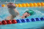 17 December 2011; Sycerika McMahon, Leander Swim Club, in action during the Women's 100M Individual Medley in the 2011 Irish Short Course National Championships. Lagan Valley LeisurePlex, Lisburn, Co. Antrim. Picture credit: Oliver McVeigh / SPORTSFILE