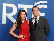 18 December 2011; Waterford hurler Ken McGrath with his wife Dawn McGrath at the RTÉ Sports Awards 2011. RTÉ Studios, Donnybrook, Dublin. Picture credit: Brian Lawless / SPORTSFILE