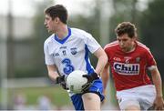 27 May 2017; Conor McGrath of Waterford in action against Bart Daly of Cork during the Munster GAA Football Junior Championship Quarter-Final match between Waterford and Cork at Fraher Field in Dungarvan, Co Waterford. Photo by Matt Browne/Sportsfile