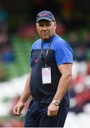 27 May 2017; Scarlets head coach Wayne Pivac during the Guinness PRO12 Final between Munster and Scarlets at the Aviva Stadium in Dublin. Photo by Ramsey Cardy/Sportsfile