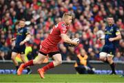 27 May 2017; Johnny McNicholl of Scarlets during the Guinness PRO12 Final between Munster and Scarlets at the Aviva Stadium in Dublin. Photo by Ramsey Cardy/Sportsfile