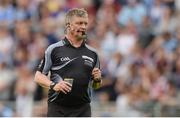 28 May 2017; Referee Barry Kelly during the Leinster GAA Hurling Senior Championship Quarter-Final match between Galway and Dublin at O'Connor Park, in Tullamore, Co. Offaly.  Photo by Piaras Ó Mídheach/Sportsfile