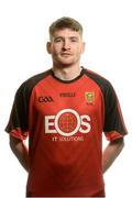 30 May 2017; Conor Maginn of  Down. Down Football Squad Portraits 2017, Páirc Esler in Newry, Co Down. Photo by Oliver McVeigh/Sportsfile