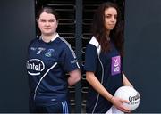 30 May 2017; LGFA Launch Interfirms Competition: The LGFA have invited firms of all sizes, from anywhere in the country, to enter into the Inaugural Interfirms 7 a side competition. The competition will take place over one weekend and teams must complete a 4 week training course to enter. Launching the competition are AIB’s Dymphna O’Brien and Aideen Smith along with Meave Byrne and Aileen Brennan from Intel. Pictured are Aileen Brennan of Intel, left, and Aideen Smith of AIB. Croke Park, Dublin. Photo by Eóin Noonan/Sportsfile