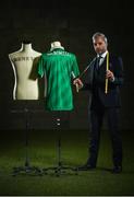 30 May 2017; Stephen Hunt at the launch of Benetti as the official tailor to the Football Association of Ireland at the Aviva Stadium. Benetti will exclusively design and supply casual and formal wear to the senior Republic of Ireland men’s team until 2020 as part of a three year deal. For more information on Benetti log on to www.benetti.ie. Aviva Stadium, Lansdowne Road, Dublin. Photo by Seb Daly/Sportsfile