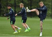 30 May 2017; James McClean of Republic of Ireland during squad training at NY Red Bulls Training Facility in Whippany, New Jersey, USA. Photo by David Maher/Sportsfile