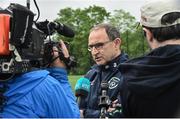 30 May 2017; Republic of Ireland manager Martin O'Neill during a pitchside press conference at NY Red Bulls Training Facility in Whippany, New Jersey, USA. Photo by David Maher/Sportsfile